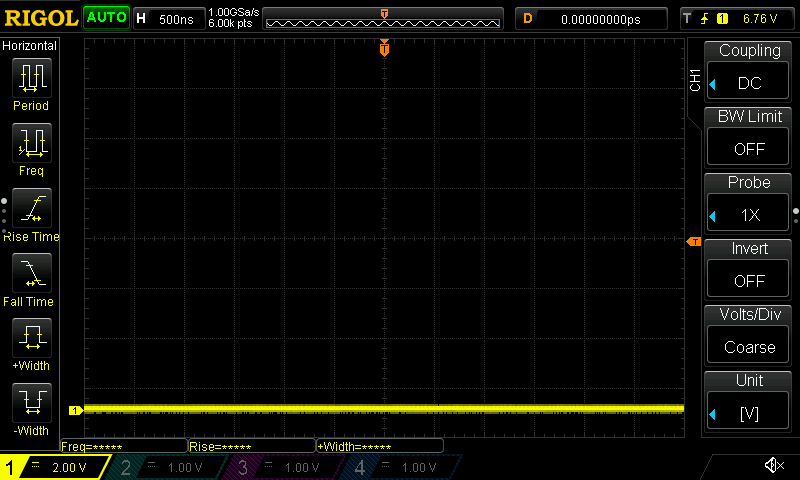 Set up the channel on scope image